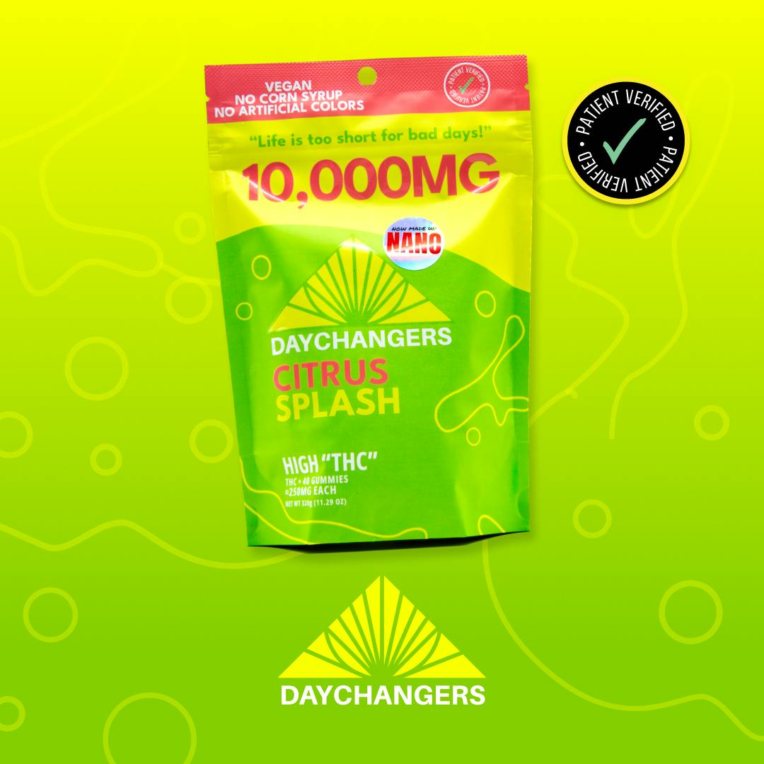 Daychangers | Edible | Citrus Splash Nano | 10000mg:40ct