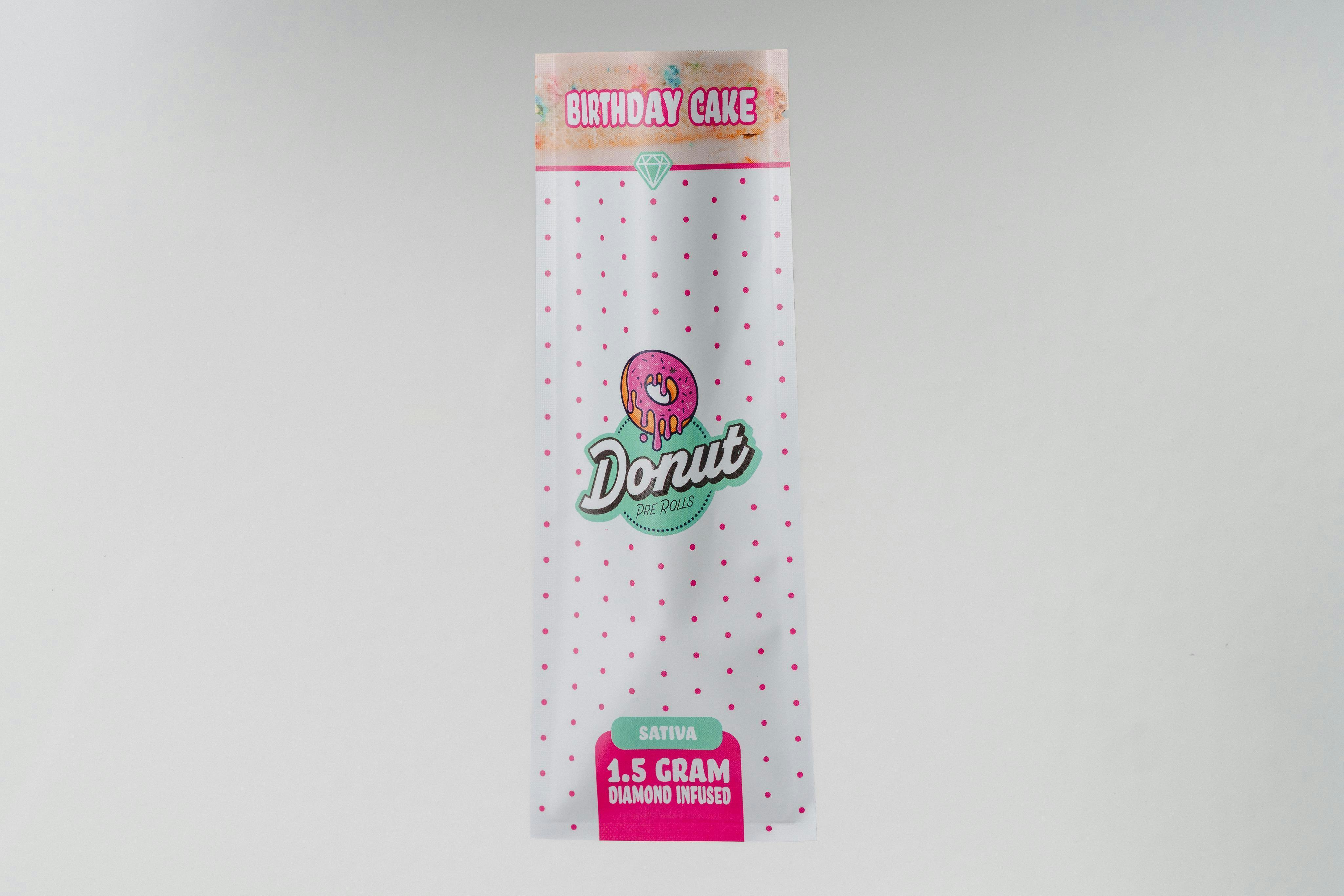 Donut - Single - Infused Preroll - Banana Split - 1.5g