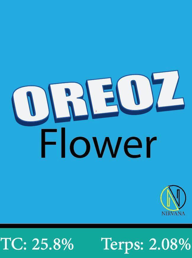 Oreoz 28g Flower ( THC 25.10% TERP 2.17%)