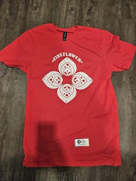 Fireflower red tshirt