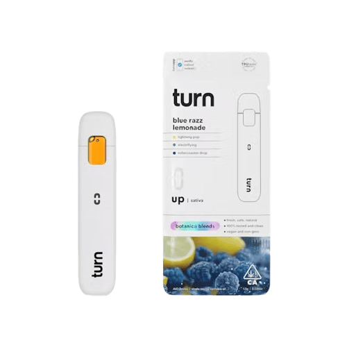Turn - Turn Up Botanical Blends Ready To Use Blue Razz Lemonade