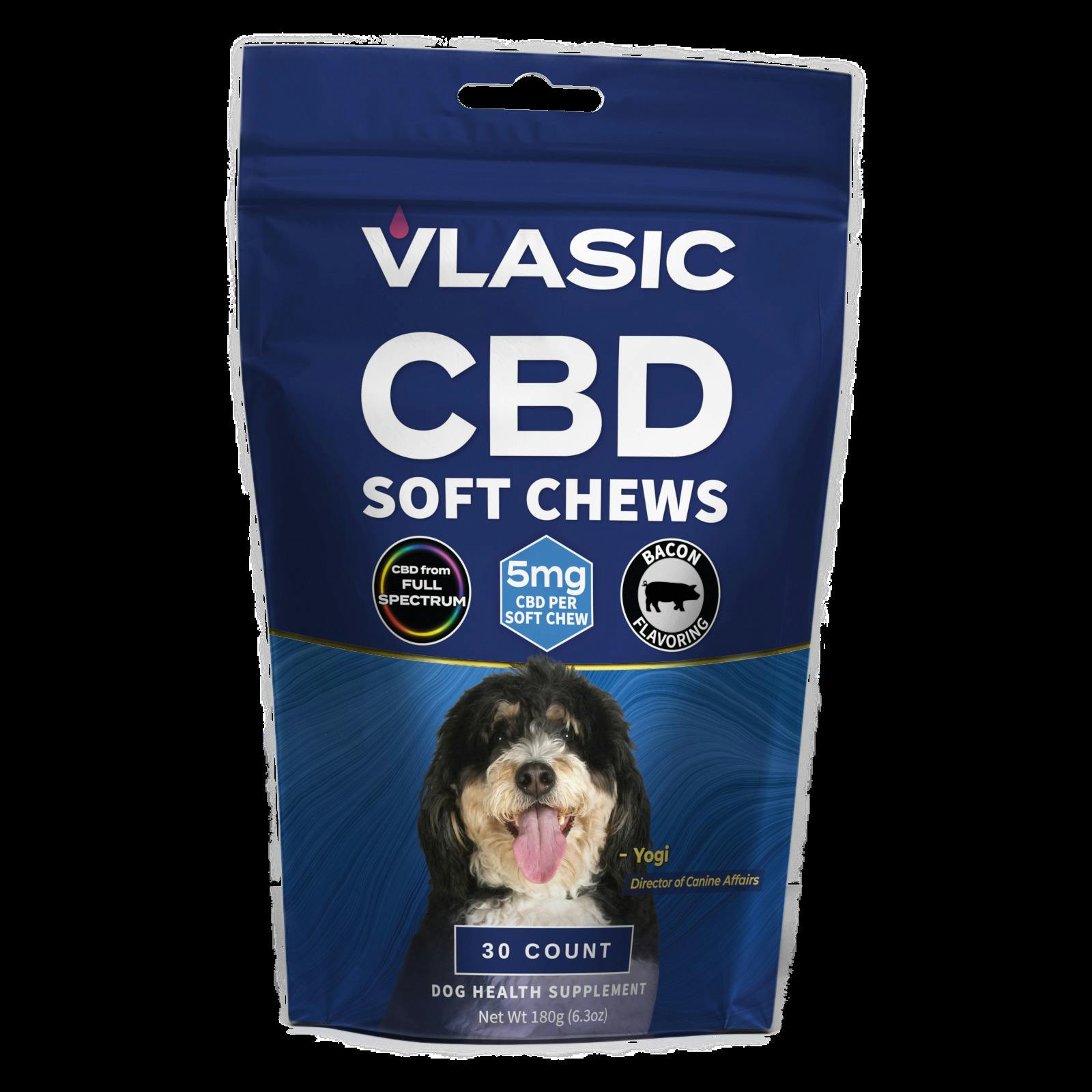 Vlasic Bacon Full Spectrum CBD Dog Chews at Higher Love Cannabis Dispensary Munising