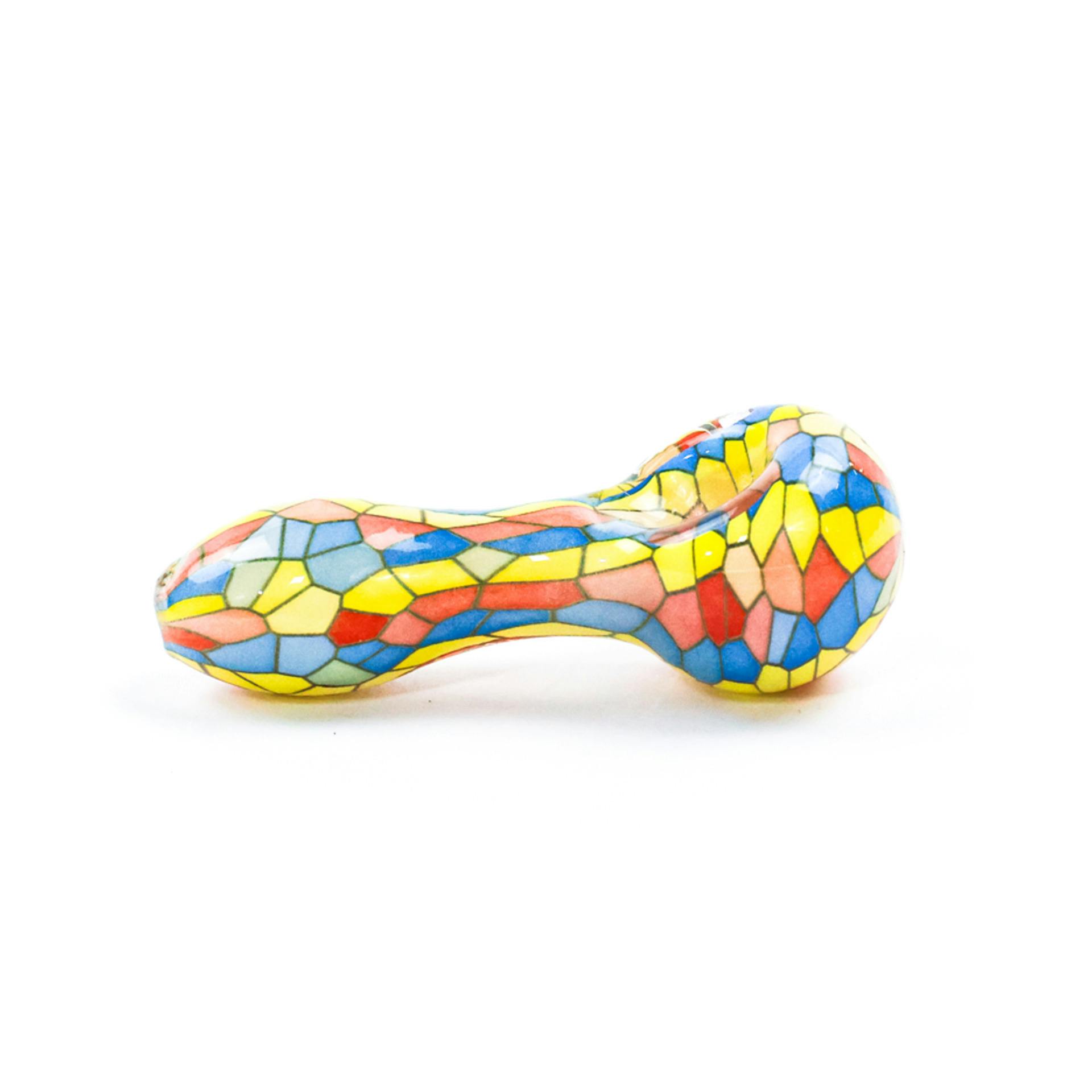 4" SirEEL Mosaic Pipe | Assorted Colors