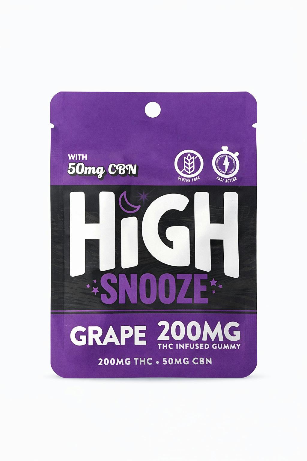 High Snooze Grape Coin 200mg THC | 50mg CBN