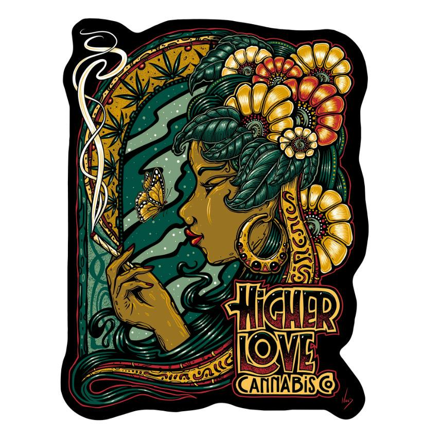 420 Sticker (2026) at Higher Love Cannabis Dispensary Crystal Falls
