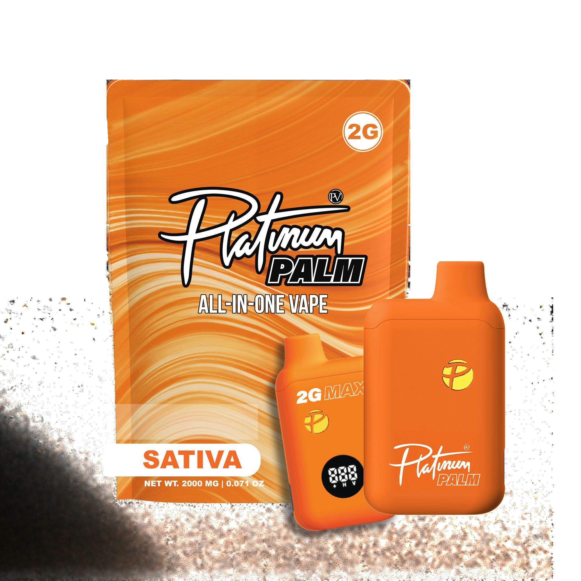 Platinum Palm Orange Overdrive All-In-One Vape