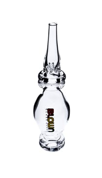 Blown Clear Dab Straw-4"