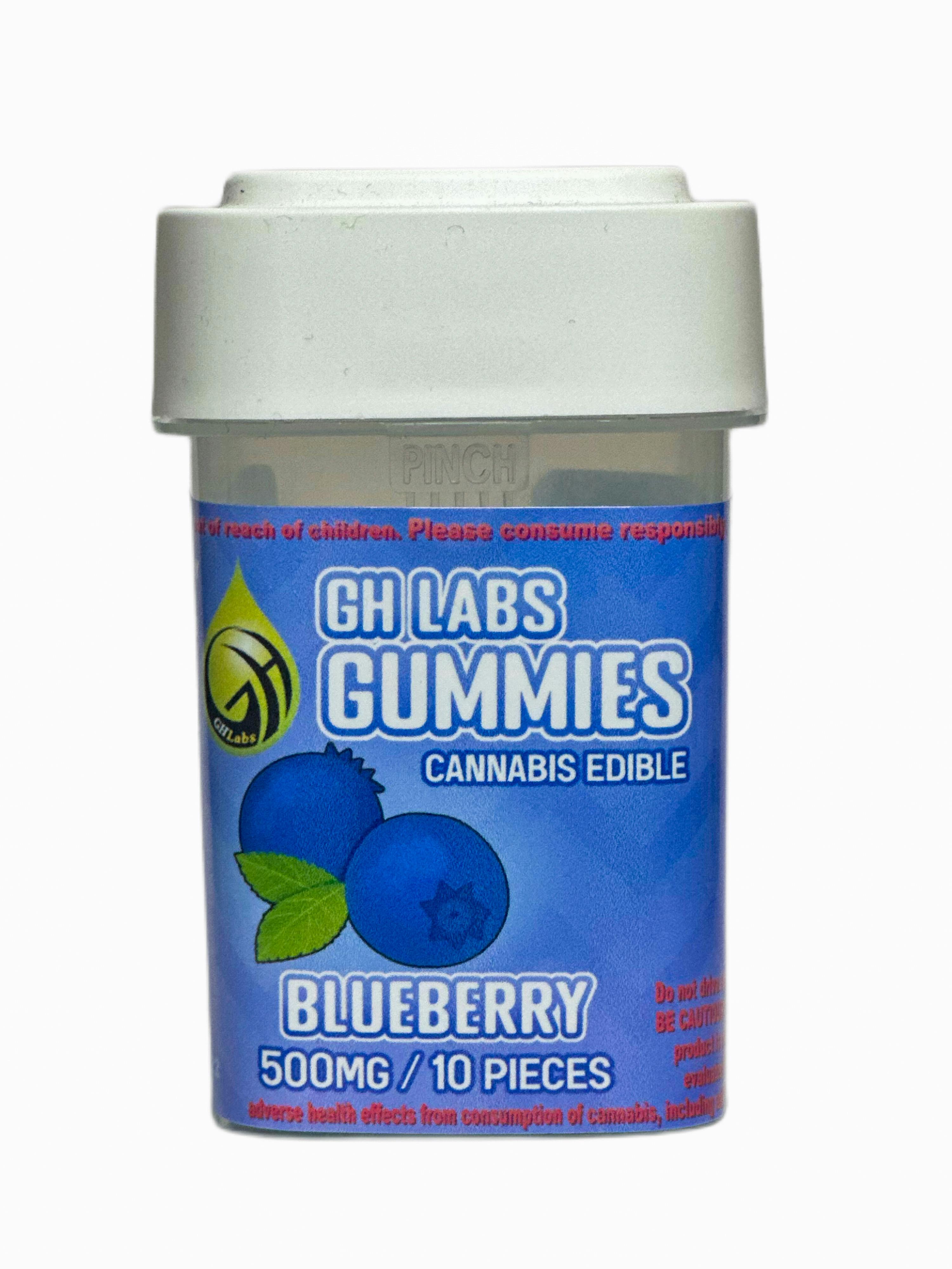 Blueberry Blaze Bites Gummies - 100mg