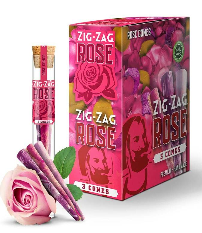 Zig-Zag Rose Cone Papers