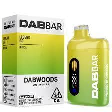 Dabwoods DAB BAR X Legend OG Live Resin Liquid Diamonds All-In-One 1g
