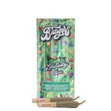 Bangers Lime Slushy Diamond Infused Pre-Roll Pack 0.6g ea | 2-Pack