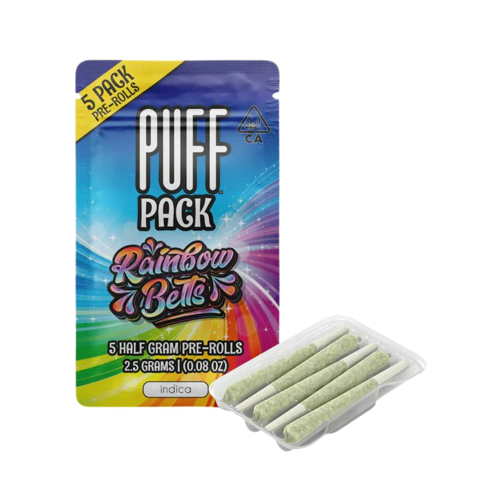 RAINBOW BELTS 5PK PREROLLS