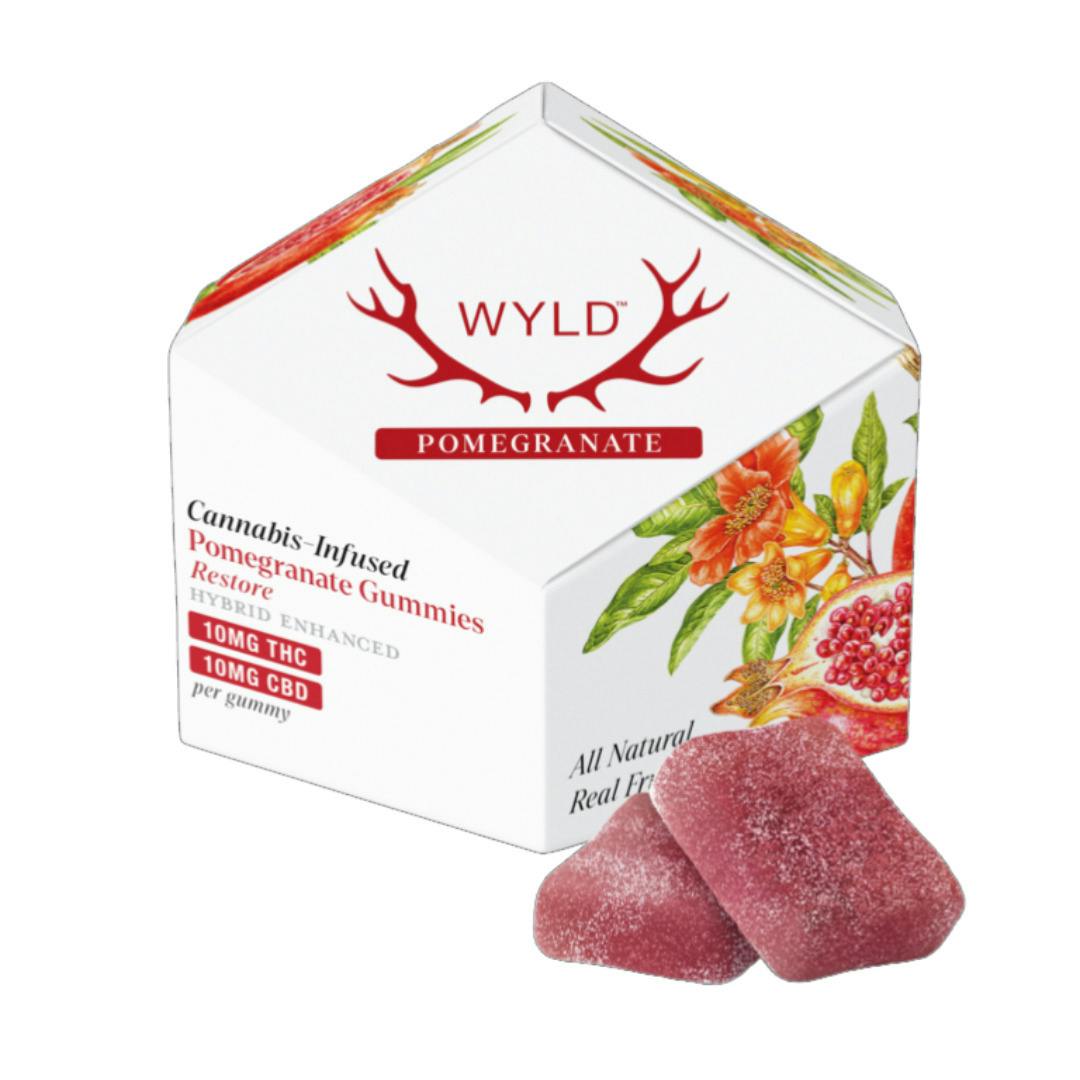 POMEGRANATE RESTORE GUMMIES (1:1 THC:CBD)