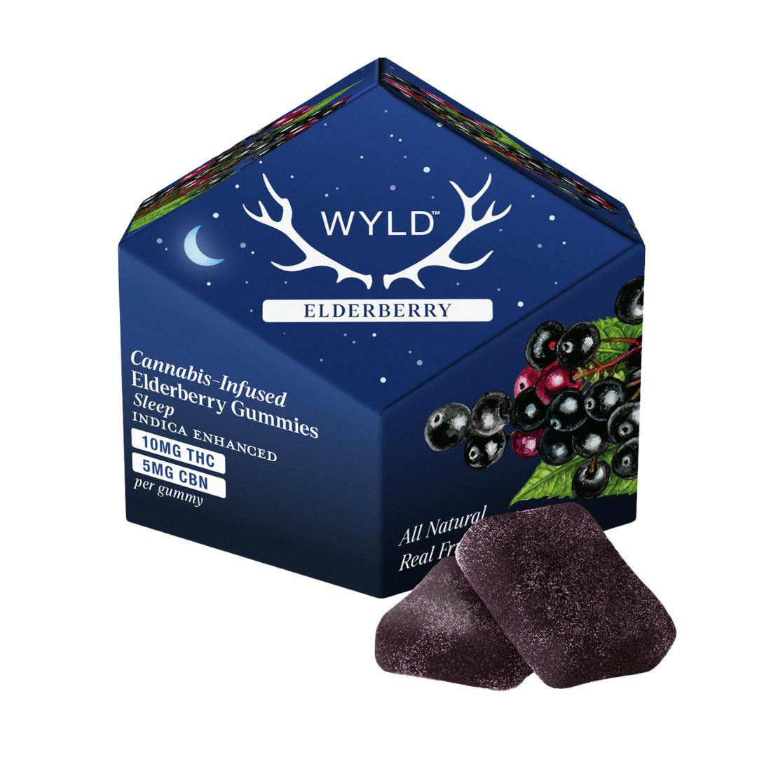 ELDERBERRY SLEEP GUMMIES (2:1 THC:CBN)