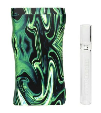 Red Eye Glass Swirl Dugout Multiple Colours