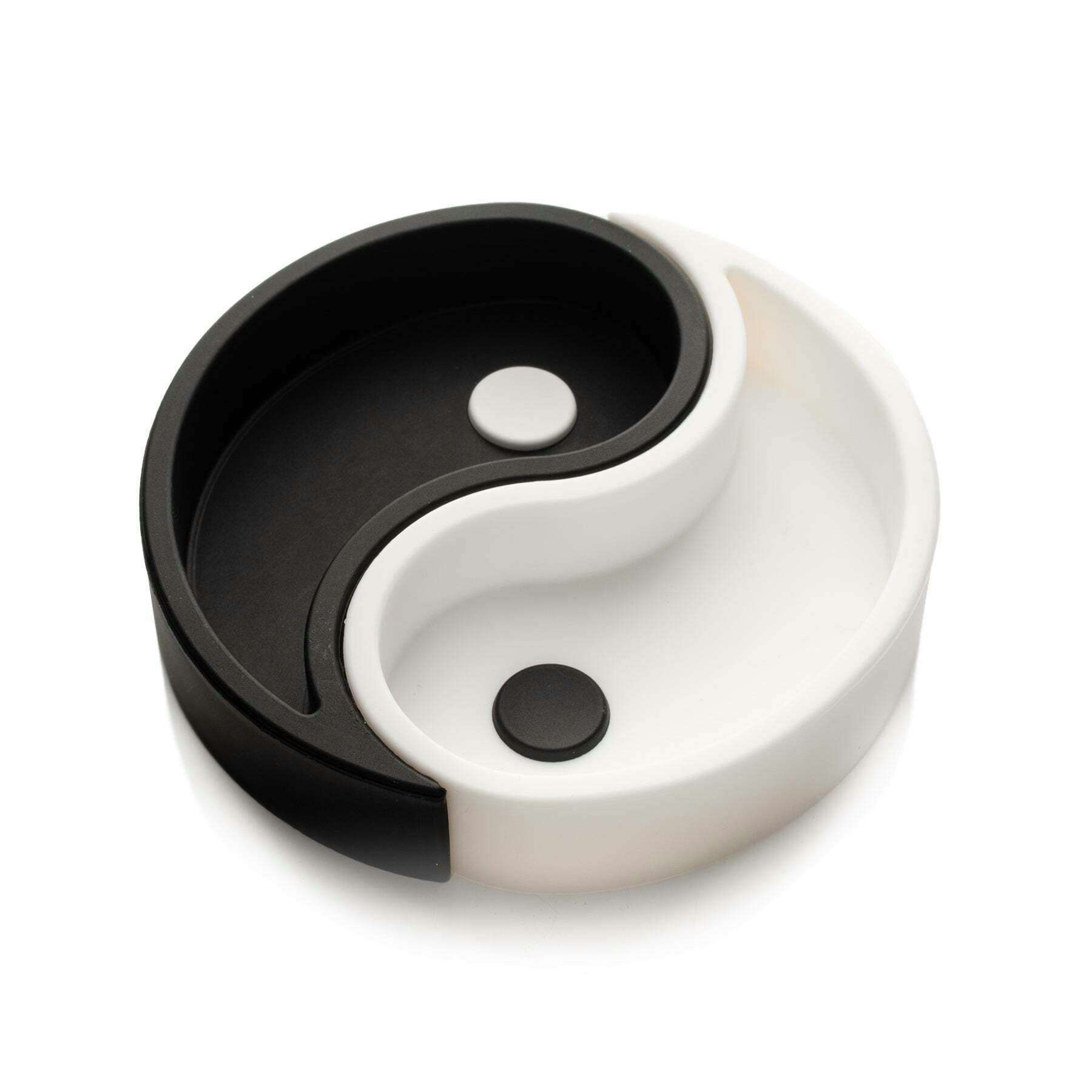 LIT Silicone 4" Tin-Yang Ashtrays