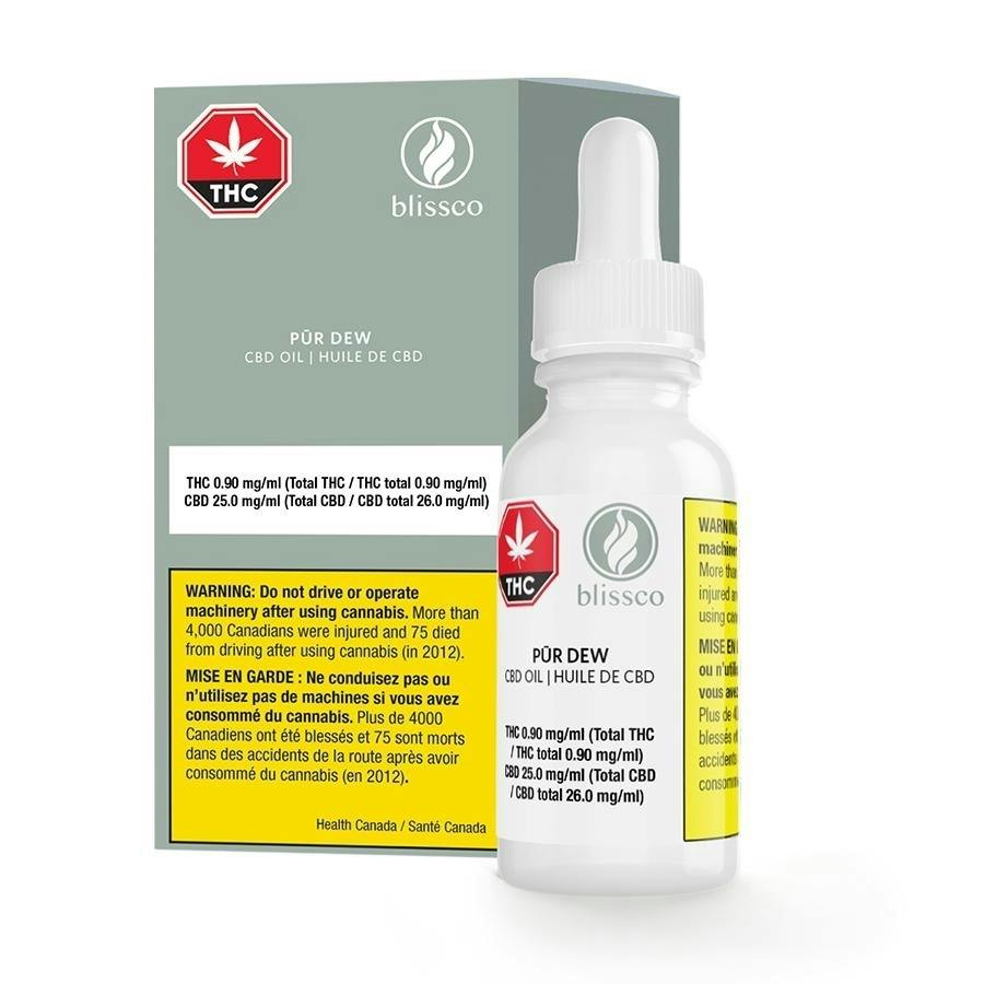 Blissco - Pur Dew CBD 30 mL Oil