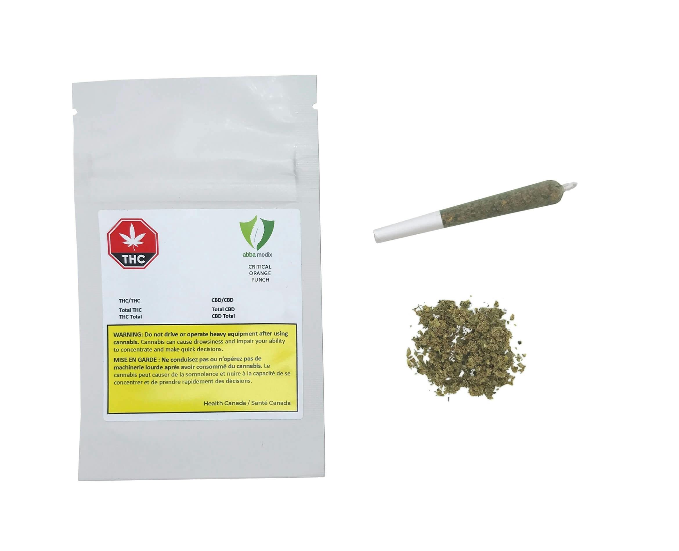 Abba Medix - Critical Orange Punch 1 x 0.5 g Pre-Roll