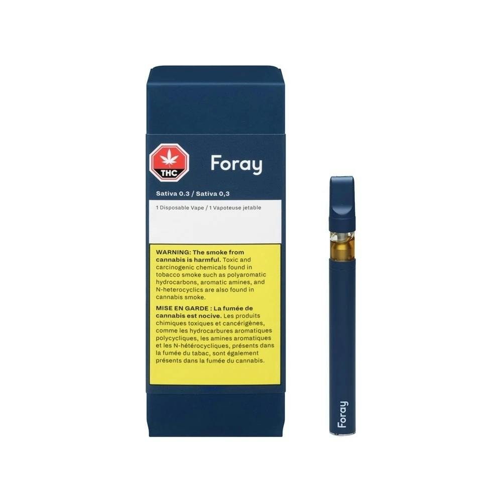 Foray - Blackberry Cream Indica 1.0 g Prefilled Vape Cartridge