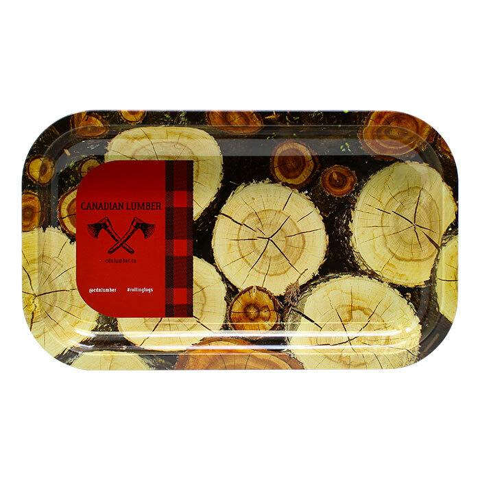 Canadian Lumber Rolling Tray Log Tray Print Medium