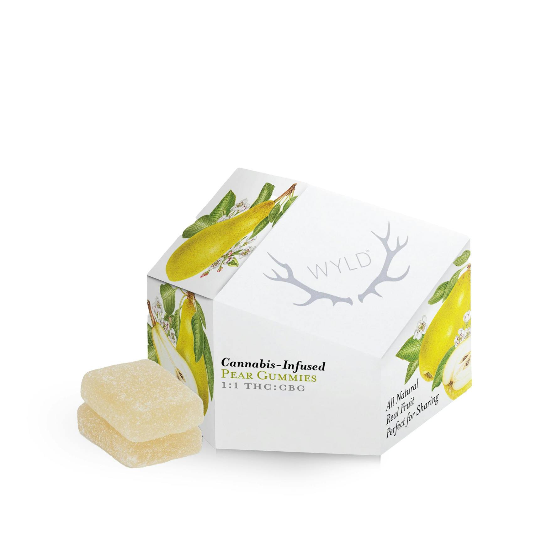 Pear THC:CBG Gummy