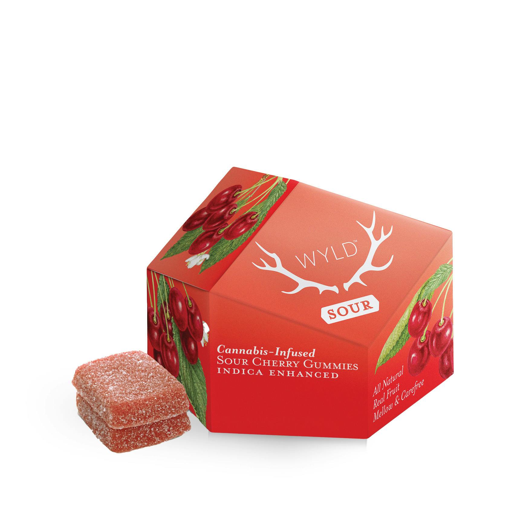 Sour Cherry Indica Gummy
