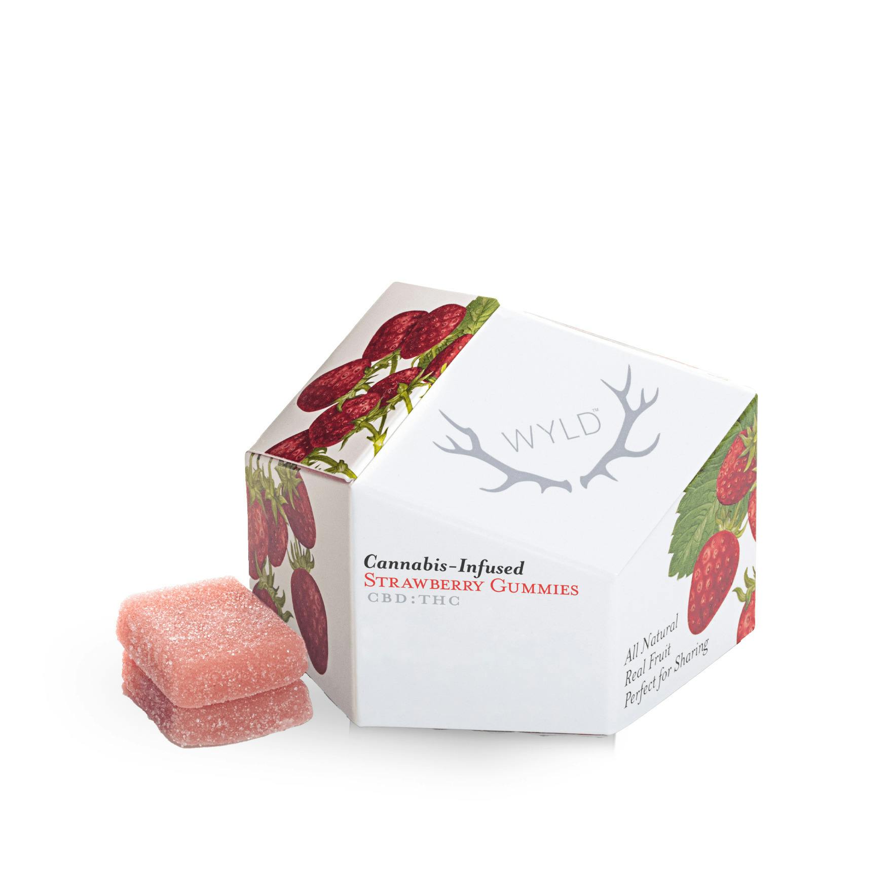 Strawberry CBD:THC Gummy