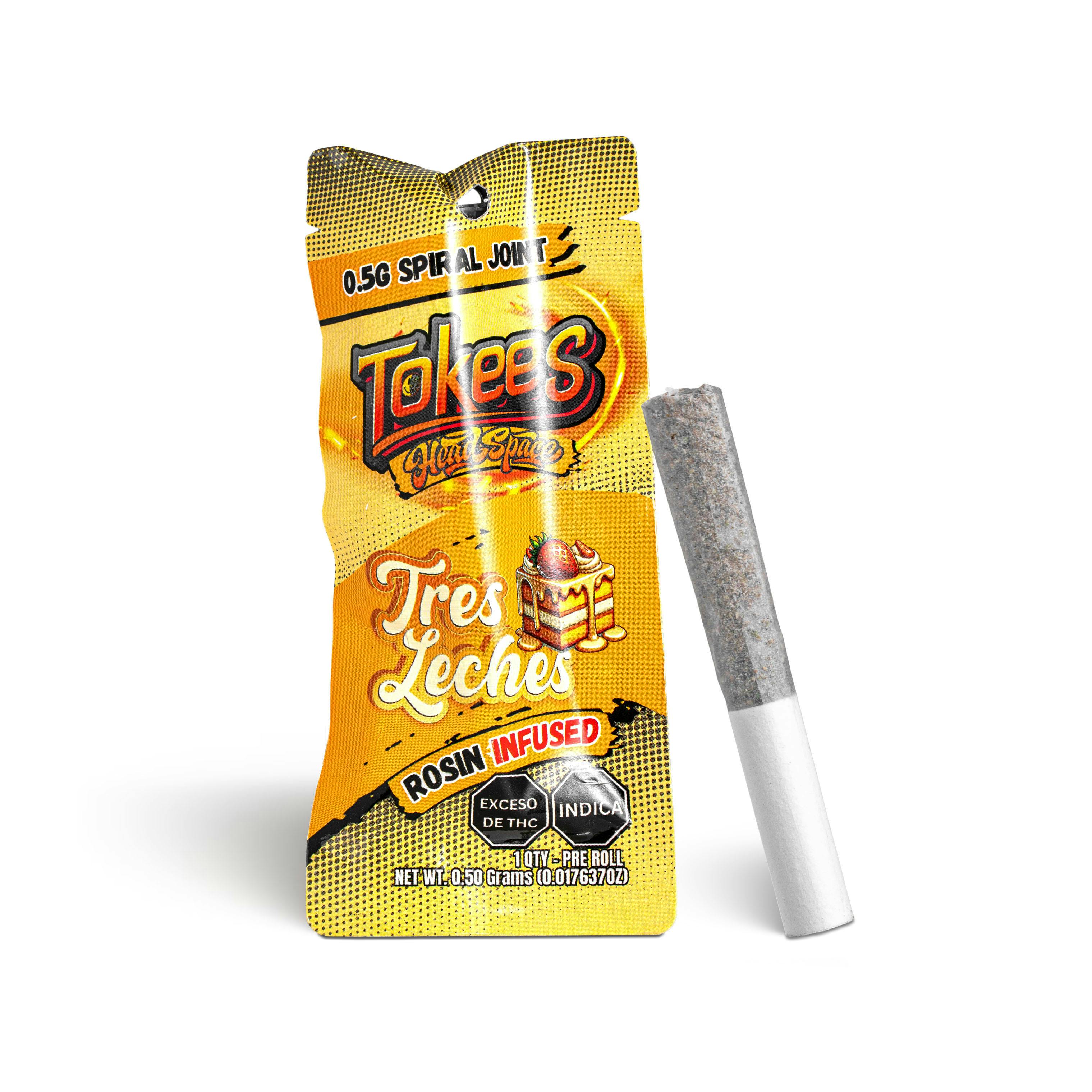 Tres Leches Tokees Rosin Infused Pre-Roll