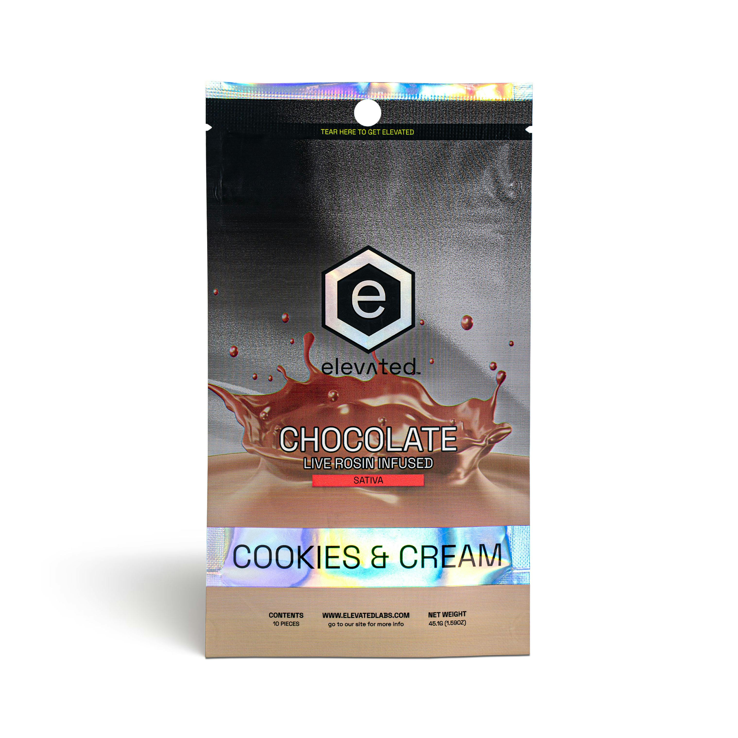 Cookies & Cream Rosin Chocolate Bar