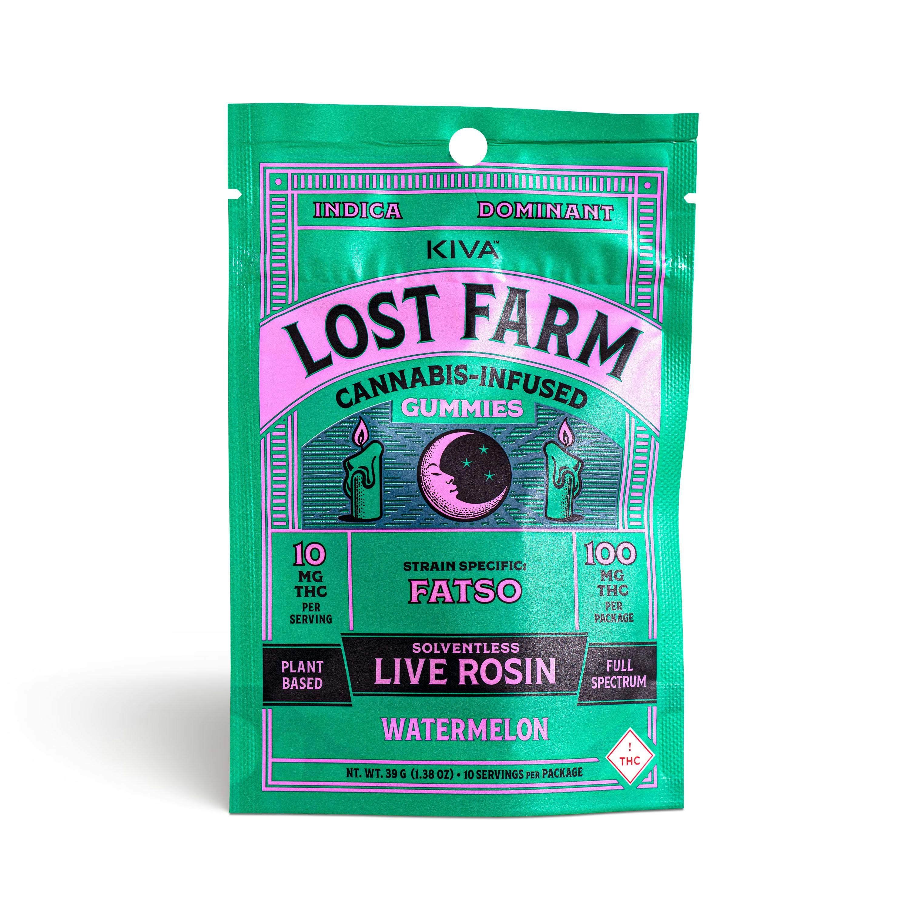 Watermelon Live Rosin Gummies