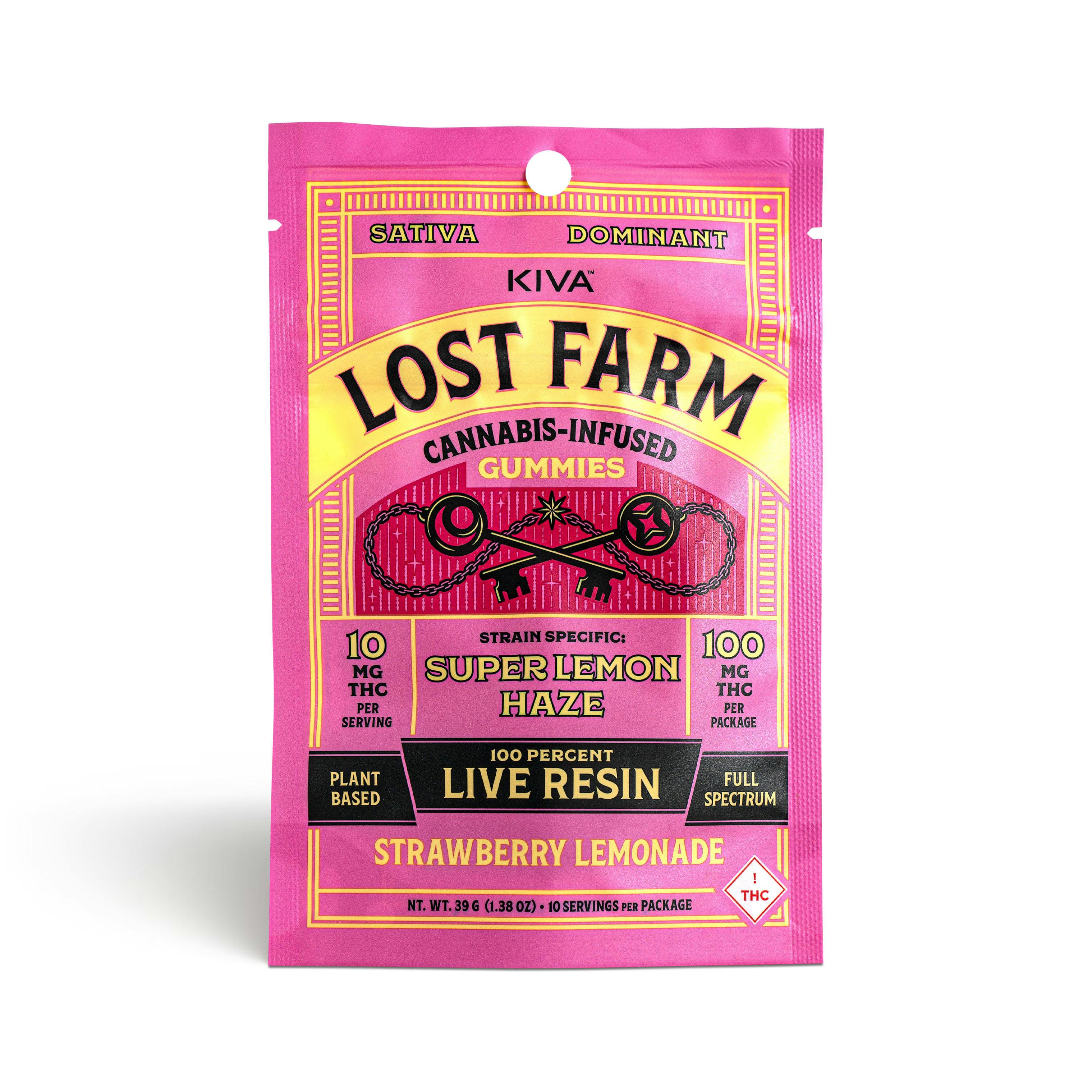 Strawberry Lemonade Live Resin Gummies