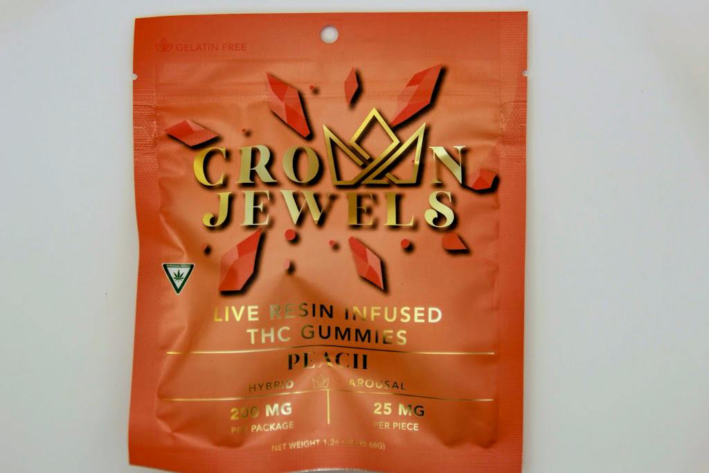 Gold Crown | Edibles | Peach AROUSAL 8 x 25mg
