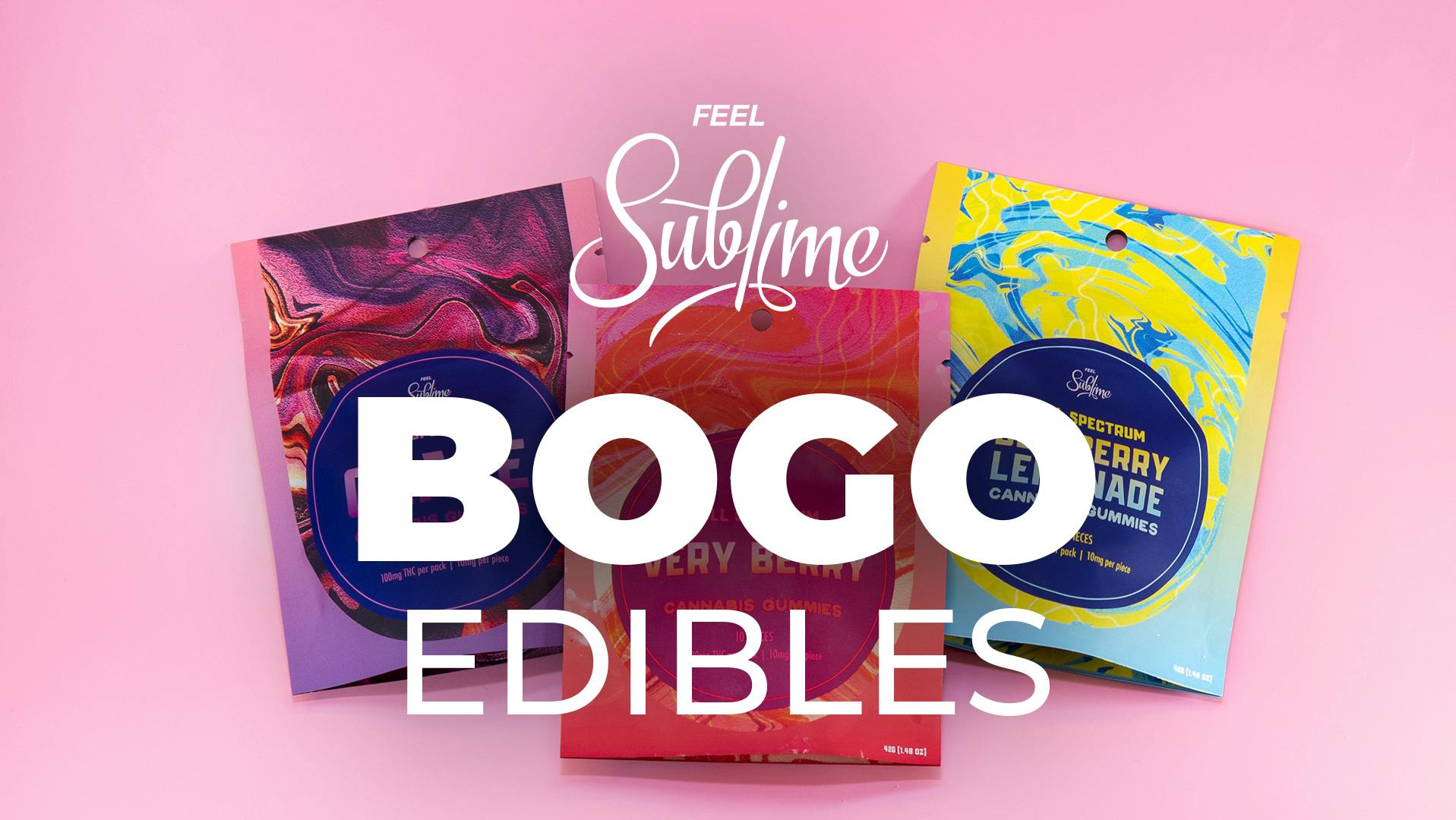 BOGO Sublime Edibles at JARS Cannabis New River Weedmaps