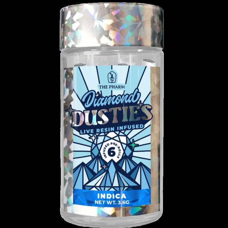 Diamond Dusties 3.6g Sapphire Indica