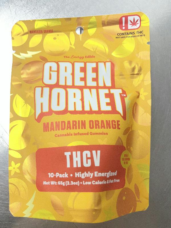 Green Hornet Energy Mandarin Orange 100mg