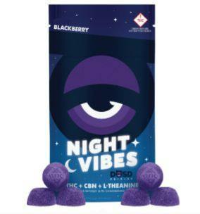 DOSD 100mg Blackberry NIGHT VIBES