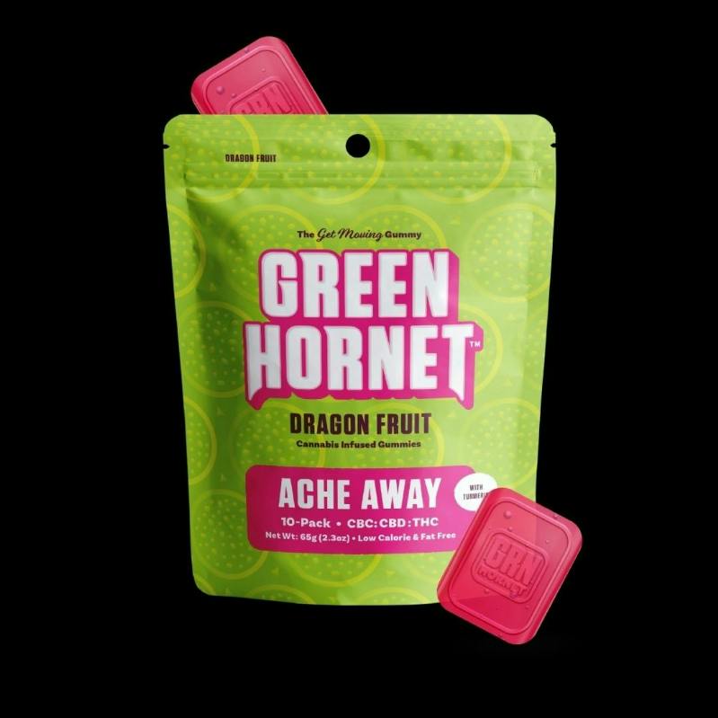 Green Hornet Ache Away Dragon Fruit 100mg