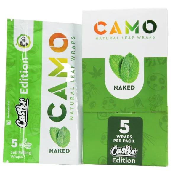 CAMO - Casper Edition Natural - Natural Leaf Wraps 5ct