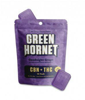 Green Hornet Goodnight Grape 100mg