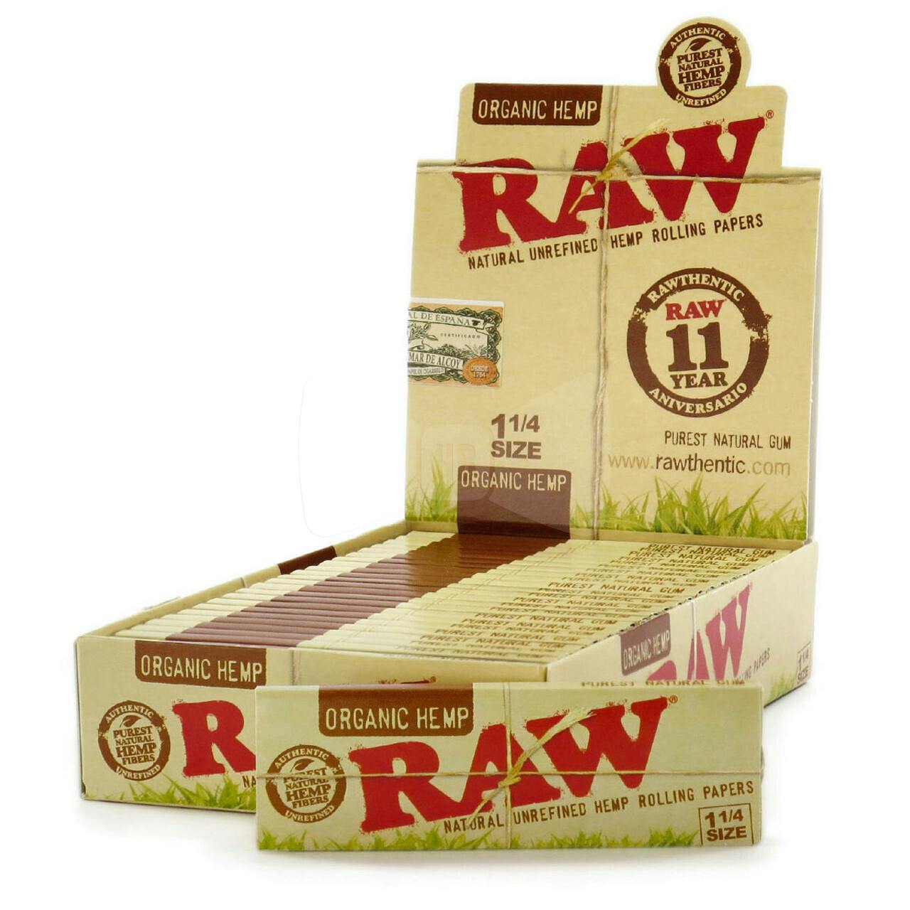 Raw Organic | 1.25 Rolling Paper