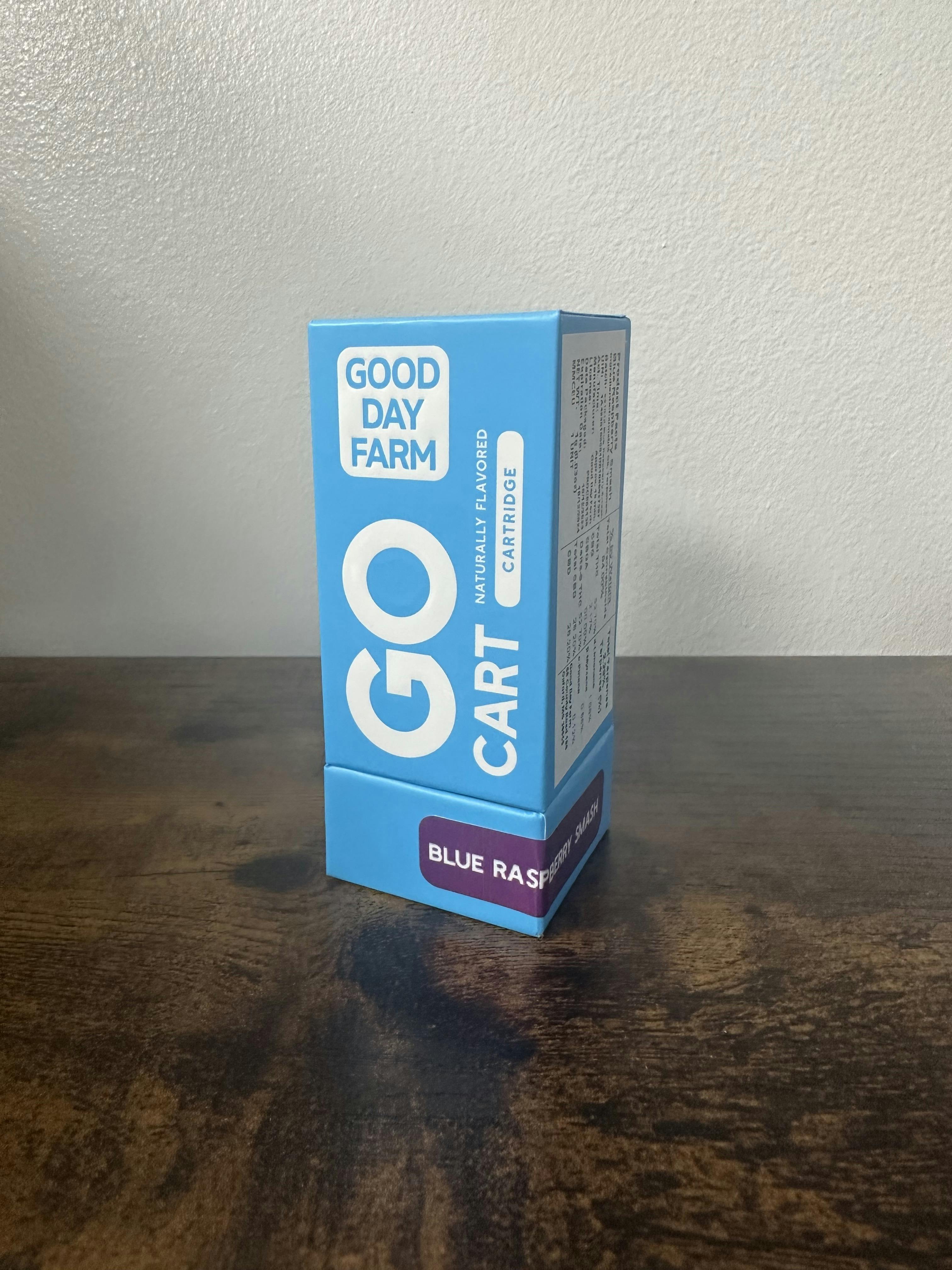 Good Day Farm Go Carts 1g - Blue Raspberry Smash - 7387