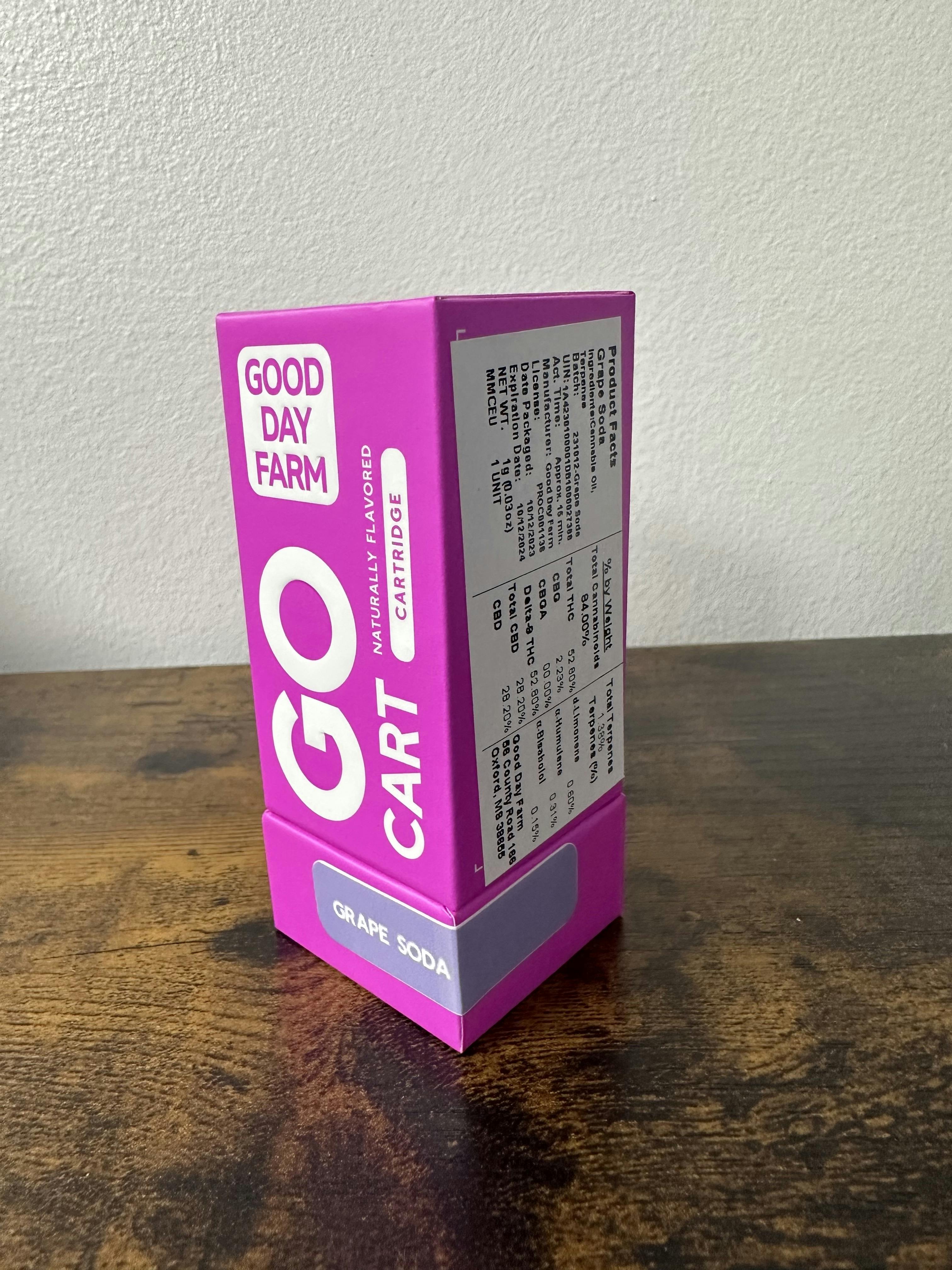 GDF Go Carts | 1g Grape Soda