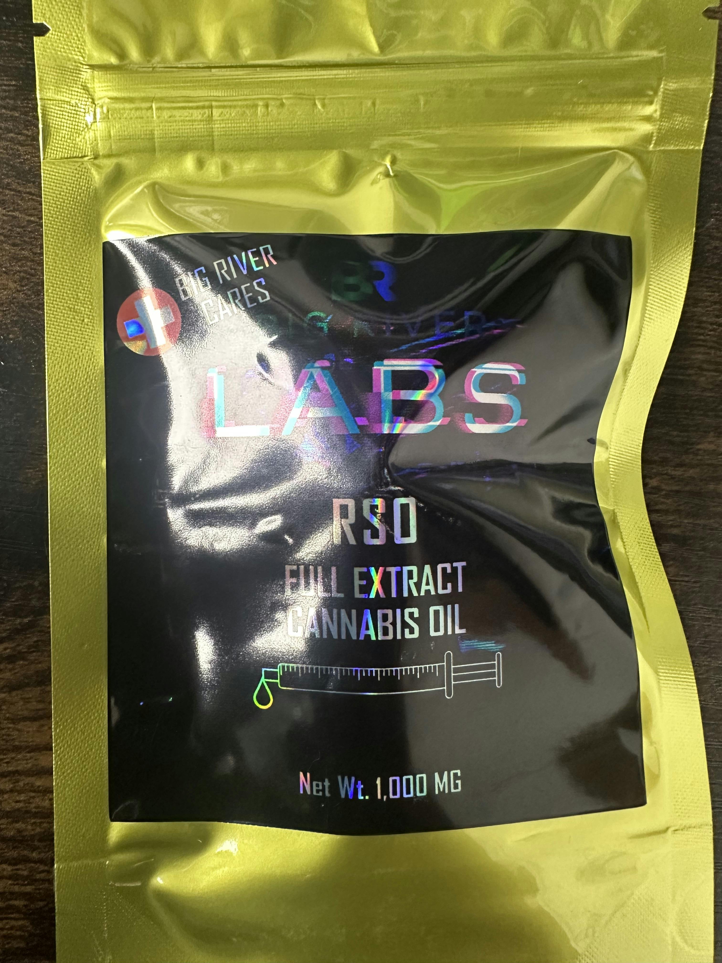 BRCC | 1g RSO Syringe - Full Extract Cannabis Oil