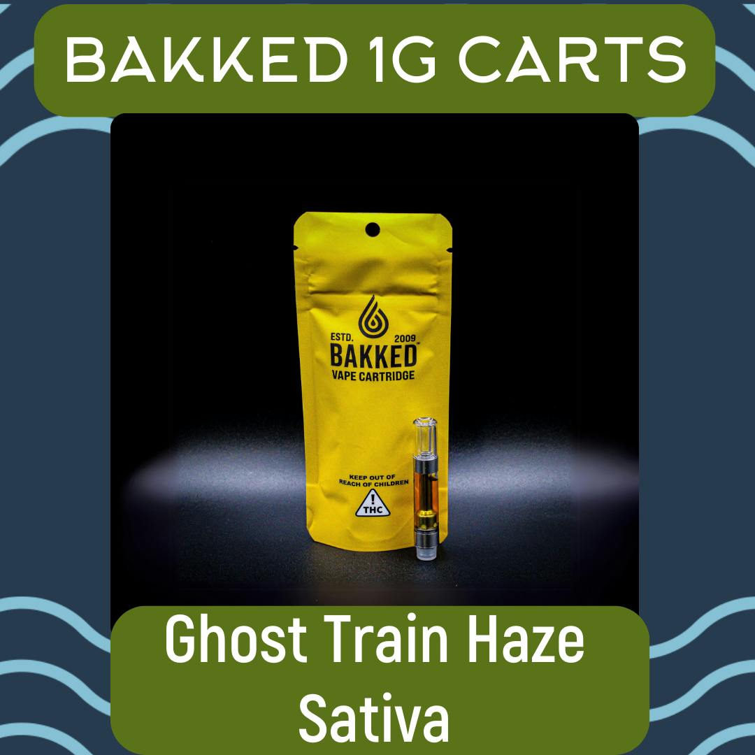Bakked | Ghost Train Haze 1g Cart