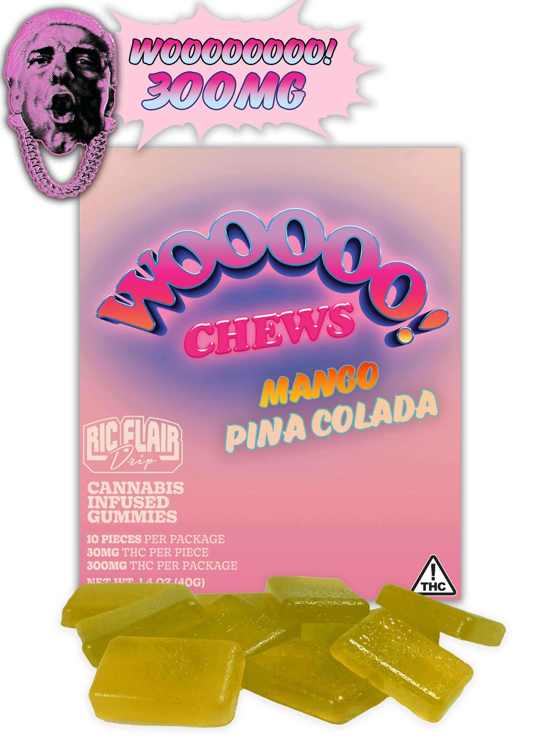 Ric Flair | 300mg Mango Pina Colada Distillate Gummies