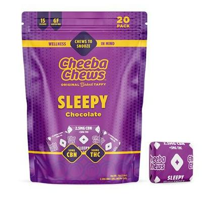 Cheeba Chews | Chocolate Sleepy Chews 100mg