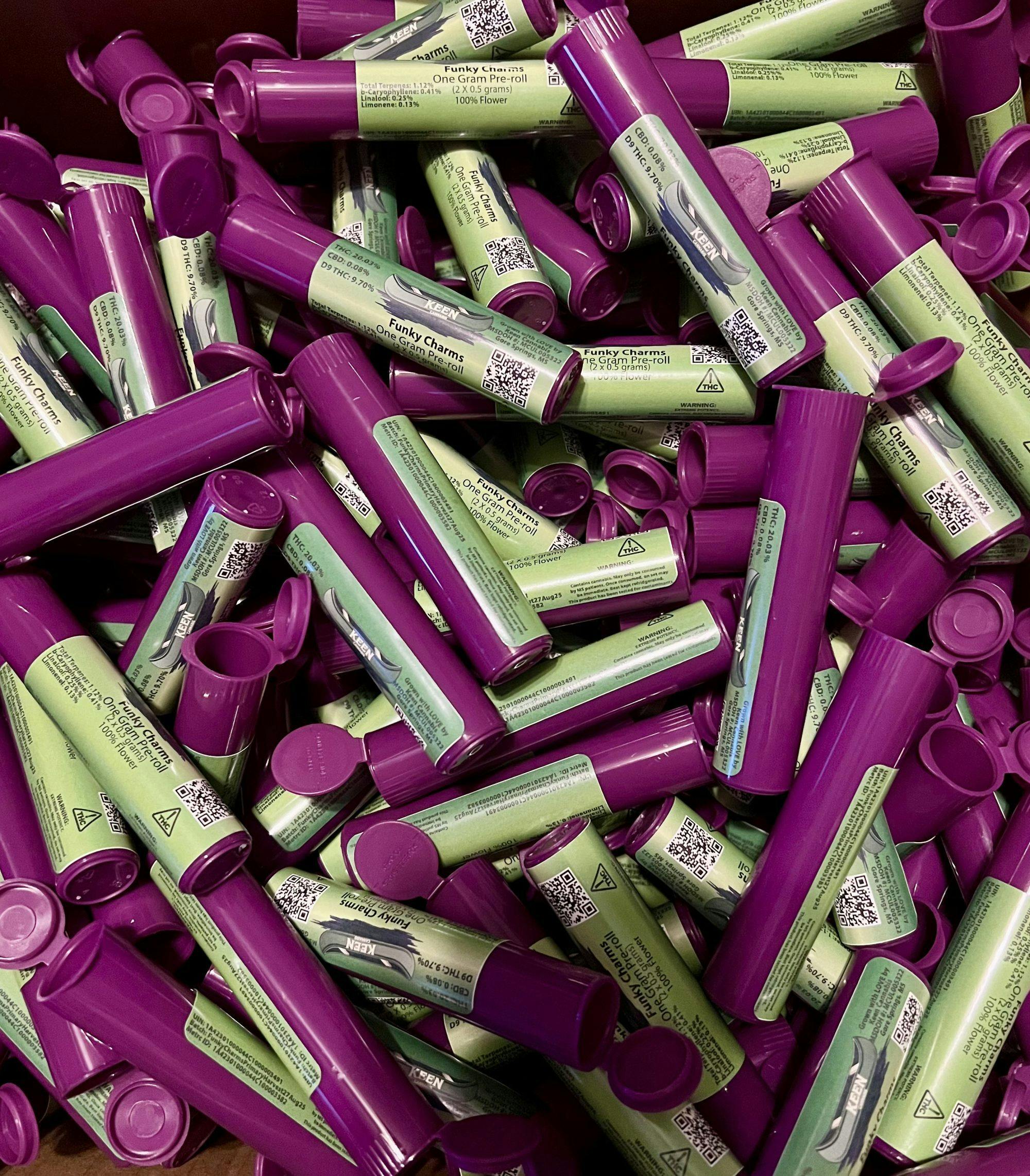 Keen Cannabis | Funky Charms .5g 2pk Pre-roll