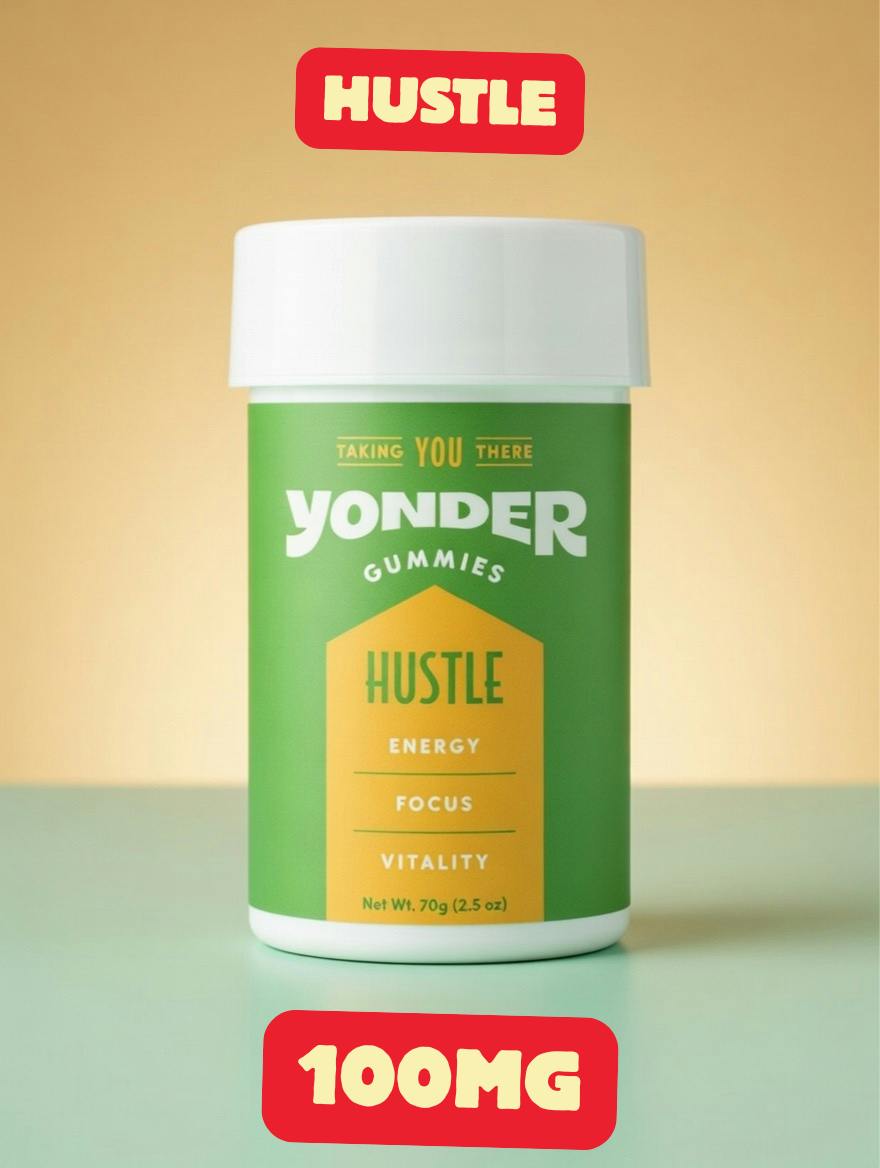 Yonder | Lemon Meringue | 100mg HUSTLE Gummies 10pk