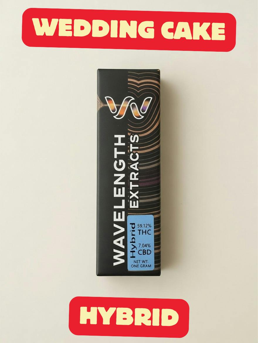 Wavelength Amplitude | Wedding Cake 1g | Vape Cart