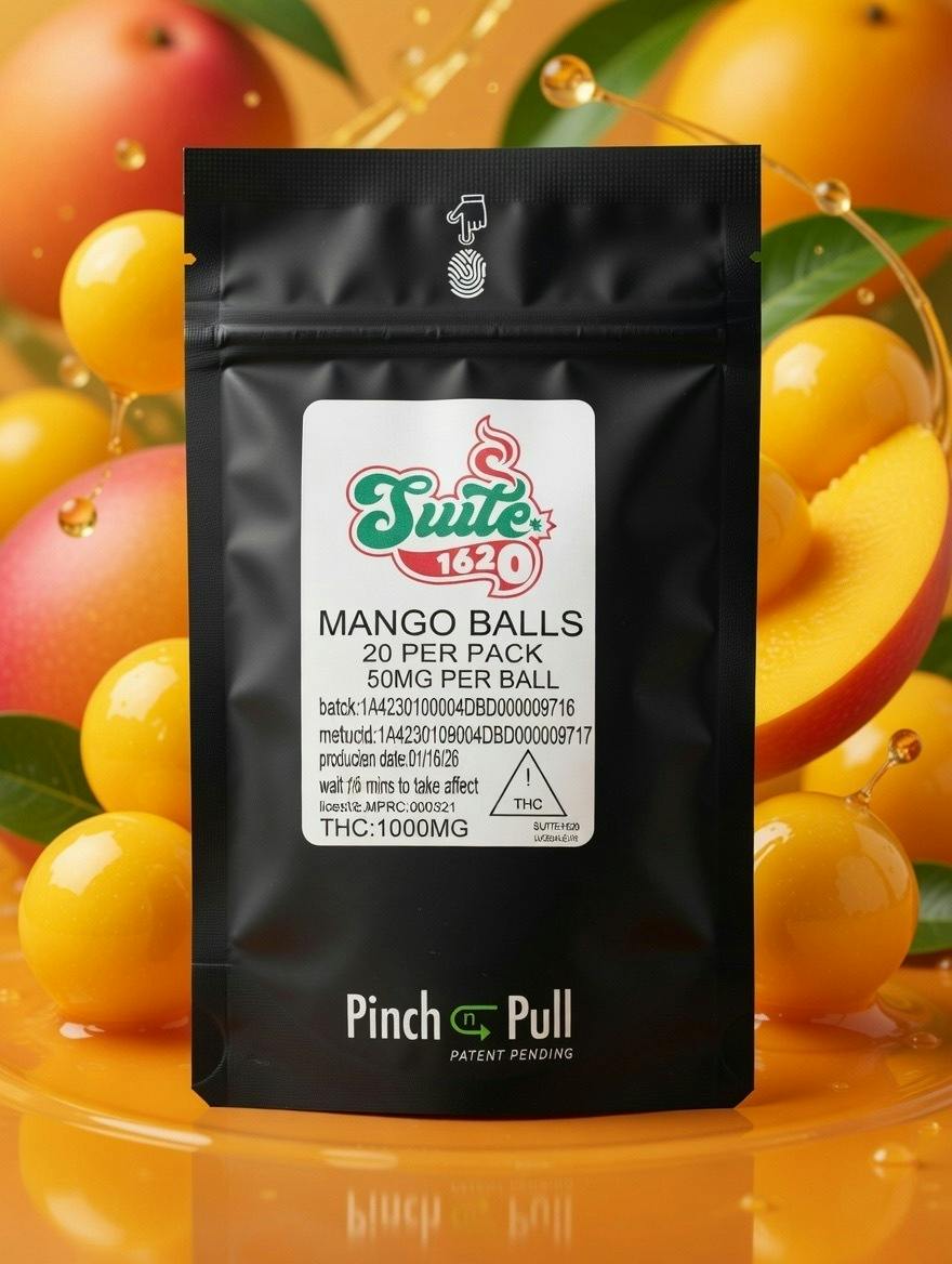 Suite 1620 | Mango Balls 50mg (1000mg)